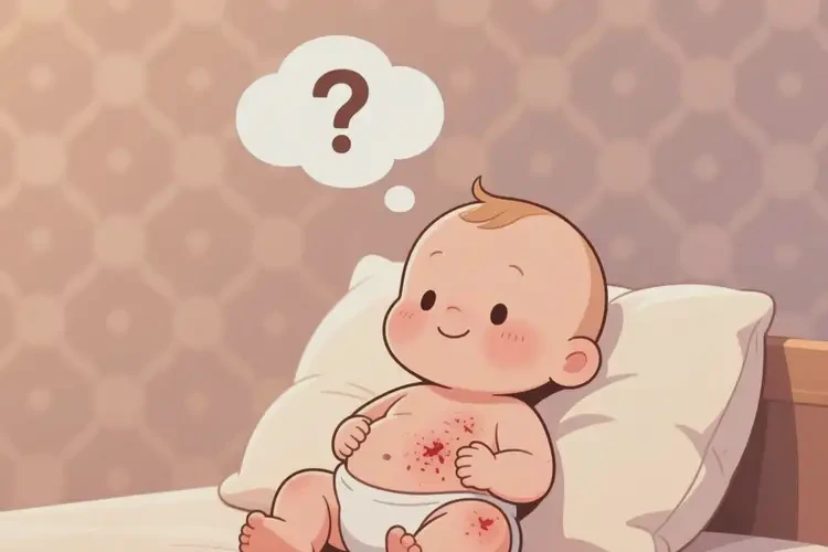 嬰幼兒肚子起濕疹不管它會自己自愈嗎(圖3)