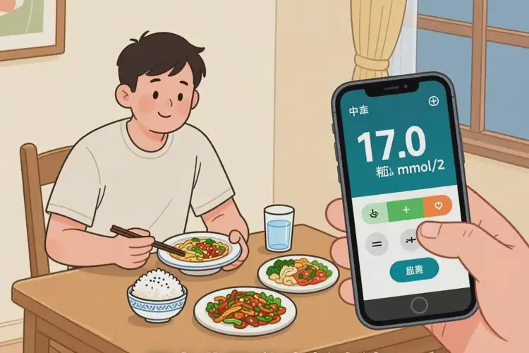 男人中餐血糖17點(diǎn)0是糖尿病嗎(圖2)