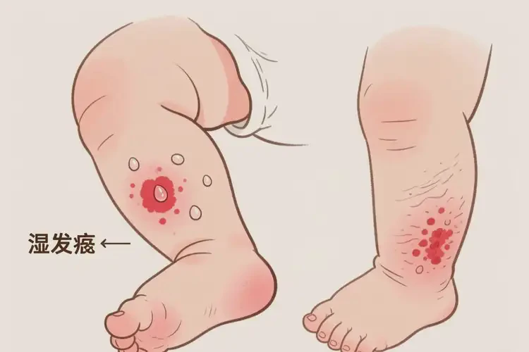 嬰幼兒小腿上出現(xiàn)濕疹可不可以徹底自愈(圖3)