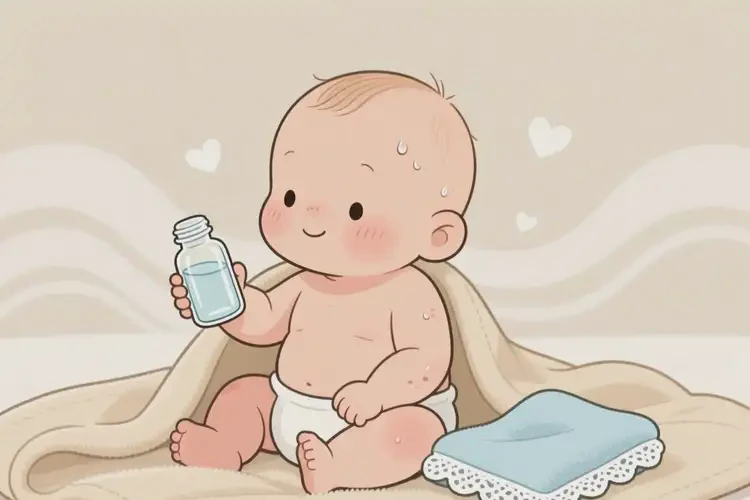 小儿脸上经常起湿疹不管它会自己好吗(图3)