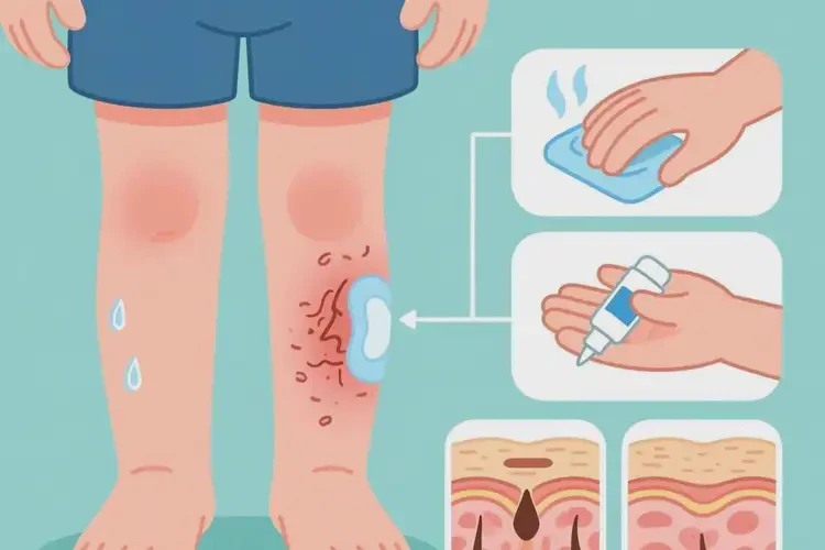 兒童小腿經(jīng)常起濕疹能夠徹底治愈嗎(圖2)