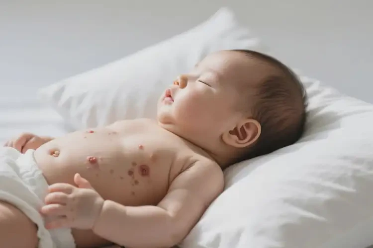 嬰兒肚子有濕疹不管它會自己痊愈嗎(圖2)