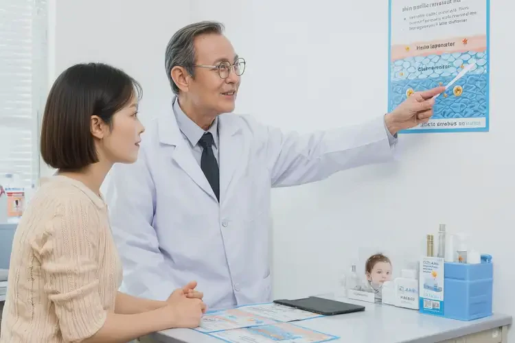 少兒屁股起濕疹能徹底自愈嗎(圖1)