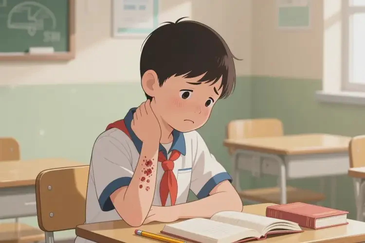 小學(xué)生脖子長(zhǎng)濕疹不管它會(huì)自己痊愈嗎(圖3)