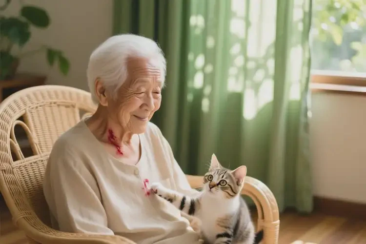 高齡老人脖子經常長濕疹不管它會自己痊愈嗎(圖2)