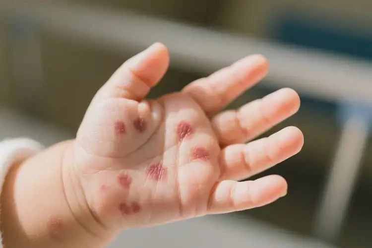 嬰兒手上出濕疹不管它會自己自愈嗎(圖2)