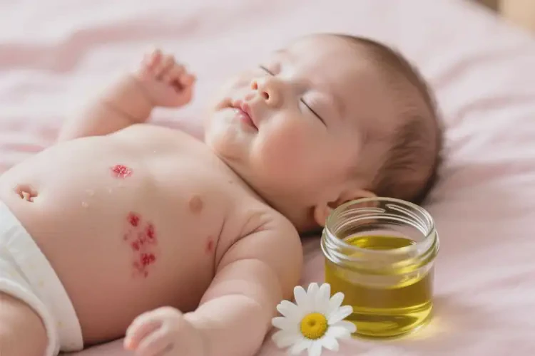 嬰幼兒肚子偶爾長濕疹能夠徹底治愈嗎(圖2)