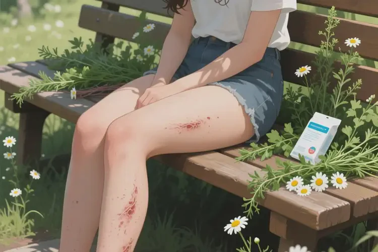 女性身上偶爾起濕疹不管它會自己自愈嗎(圖1)