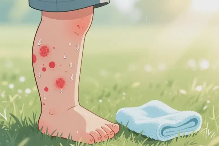 小兒小腿上經(jīng)常起濕疹可不可以徹底自愈(圖2)