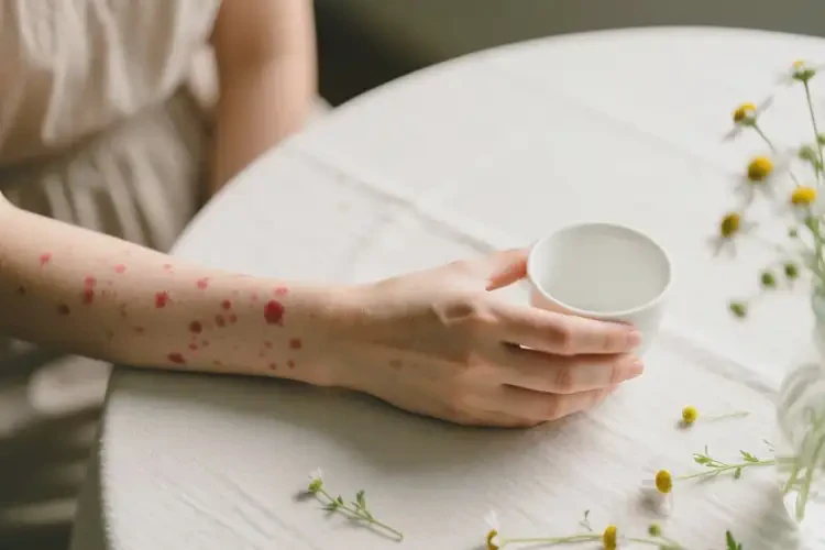 女人手臂经常起湿疹能够彻底治愈吗(图2)