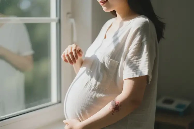 孕婦全身出現(xiàn)濕疹不管它會(huì)自己痊愈嗎(圖2)