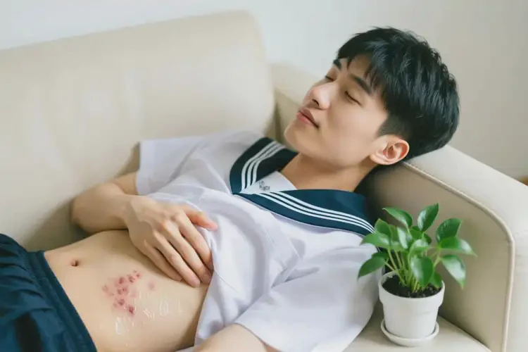 大學(xué)生肚子上容易長濕疹能夠徹底治愈嗎(圖2)