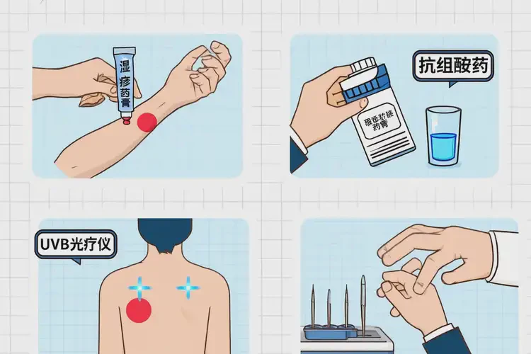 女人肚子上出現(xiàn)濕疹不管它會(huì)自己好嗎(圖1)