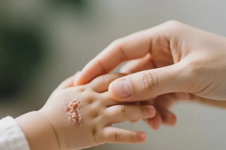 小兒手上長濕疹不管它會自己痊愈嗎(圖3)