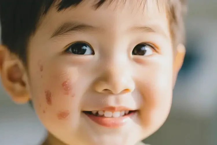 少兒臉上偶爾起濕疹能靠自己自愈嗎(圖4)
