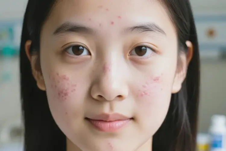 女生面部出濕疹可不可以徹底自愈(圖1)