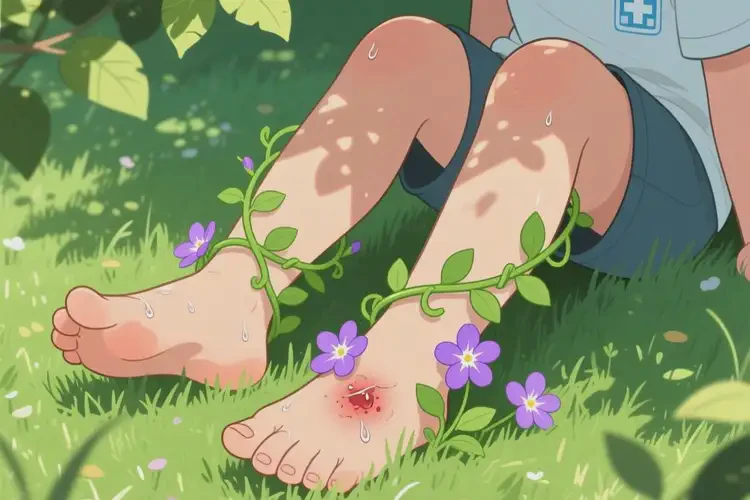 孩子腳上長(zhǎng)濕疹可不可以徹底自愈(圖3)