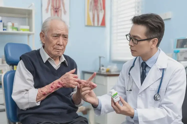 老年人手上偶爾長濕疹不管它會自己痊愈嗎(圖2)