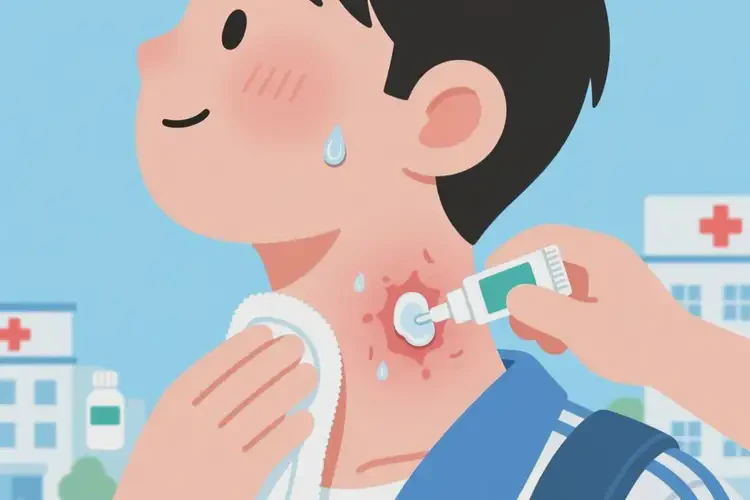 大学生脖子上有湿疹能够彻底治愈吗(图2)