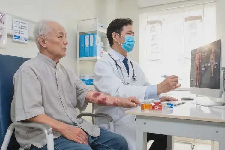 老年人小腿上經(jīng)常起濕疹不管它會自己痊愈嗎(圖2)