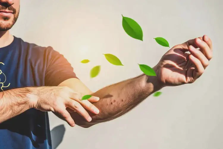 男性手臂容易长湿疹能靠自己自愈吗(图3)