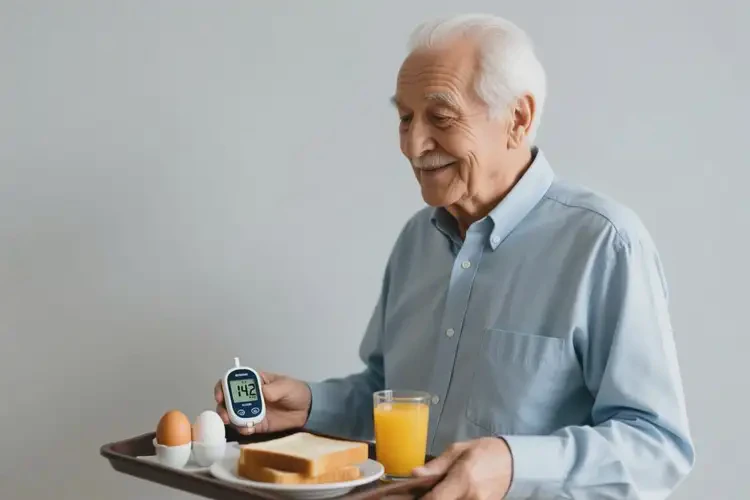 老年人早餐血糖14(圖1)