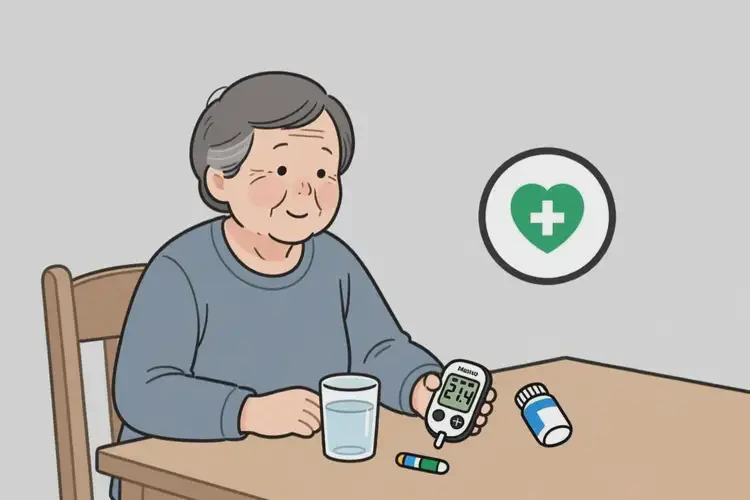 中老年人睡前血糖21(圖1)