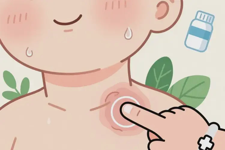 寶寶脖子經(jīng)常起濕疹能夠徹底治愈嗎(圖2)