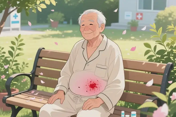 老年人肚子上經(jīng)常起濕疹能靠自己自愈嗎(圖4)