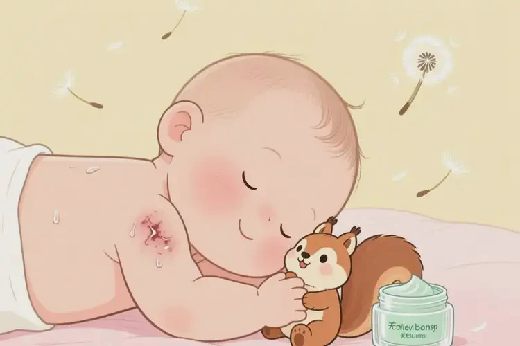 嬰兒脖子上有濕疹可不可以徹底自愈(圖2)