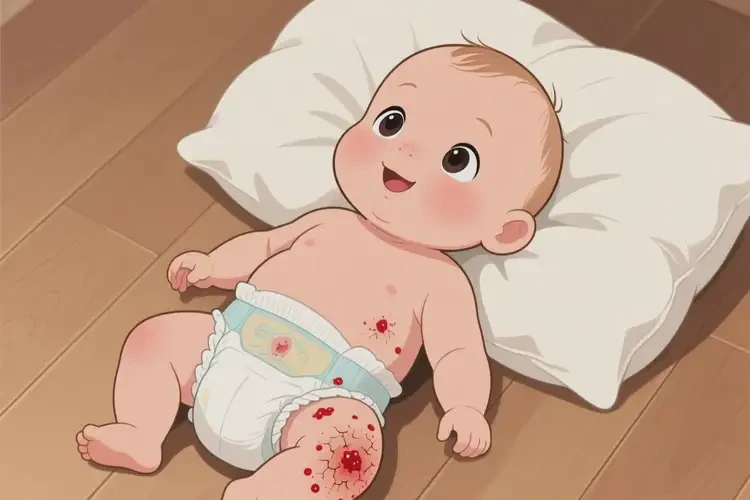 小孩肛周出湿疹不管它会自己自愈吗(图3)