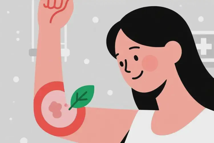 女生手臂上出濕疹能靠自己自愈嗎(圖2)