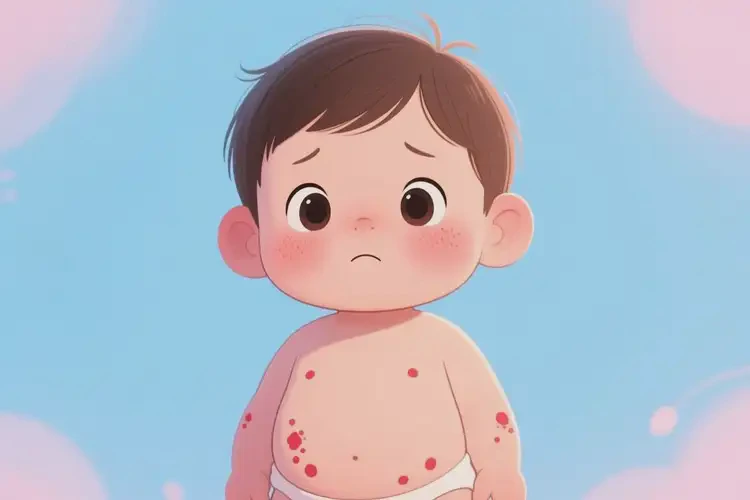 少兒屁股有濕疹不管它會(huì)自己自愈嗎(圖1)