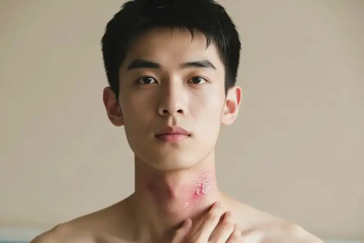 青年人脖子容易起湿疹能不能彻底自愈(图1)