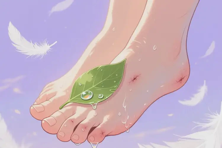 女生腳上容易起濕疹能徹底自愈嗎(圖2)