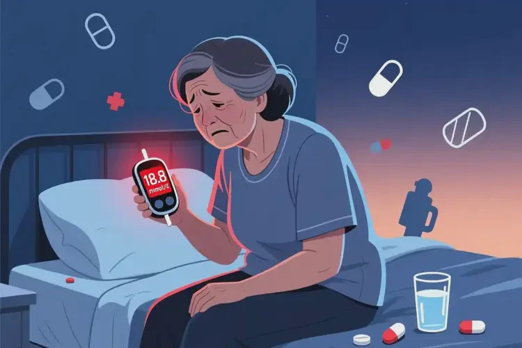 更年期女性睡前血糖18點8是糖尿病嗎(圖2)