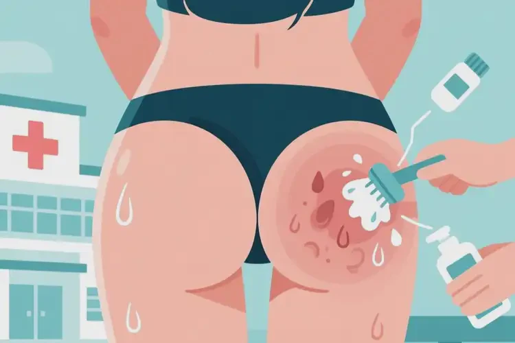 女生屁股上出湿疹能够彻底治愈吗(图1)