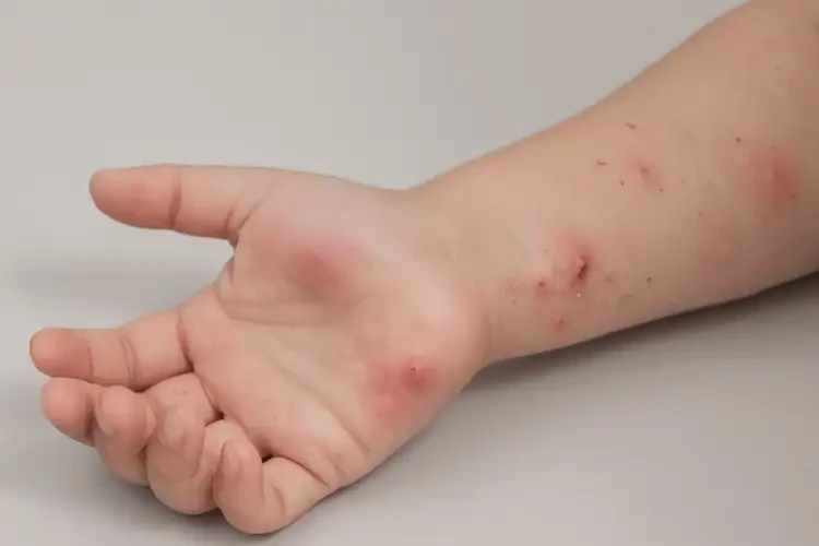 小兒手臂上偶爾長(zhǎng)濕疹不管它會(huì)自己自愈嗎(圖4)