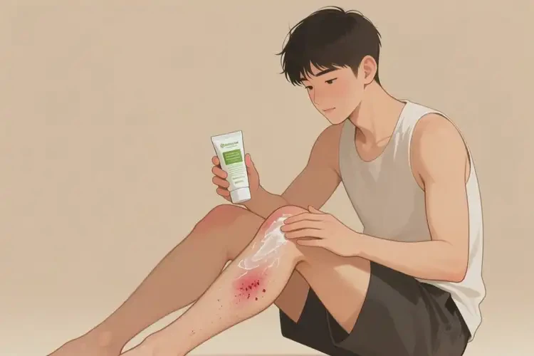 男生大腿容易起濕疹不管它會(huì)自己好嗎(圖2)