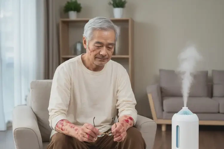 老年人手臂有濕疹能徹底自愈嗎(圖2)