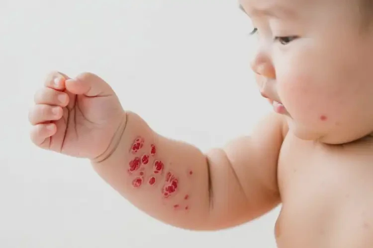 幼儿手臂出湿疹能靠自己自愈吗(图4)