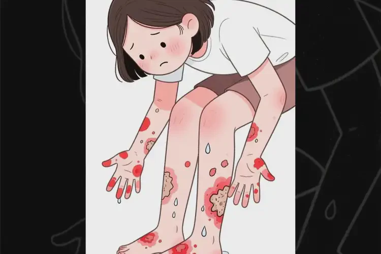 女人四肢長濕疹能徹底自愈嗎(圖2)