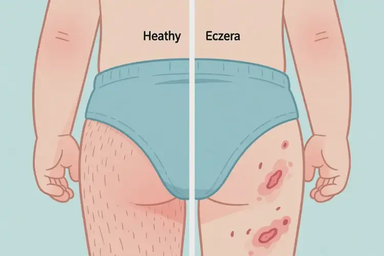 少兒屁股有濕疹不管它會(huì)自己自愈嗎(圖3)