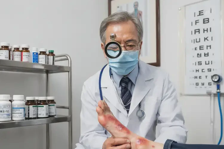 老人腳上容易起濕疹不管它會(huì)自己好嗎(圖3)