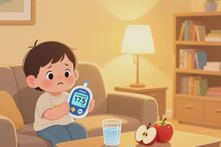 小孩晚上血糖17点5是怎么回事(图4)