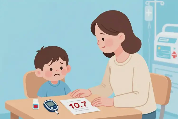小孩早上血糖10點(diǎn)7是糖尿病嗎(圖4)