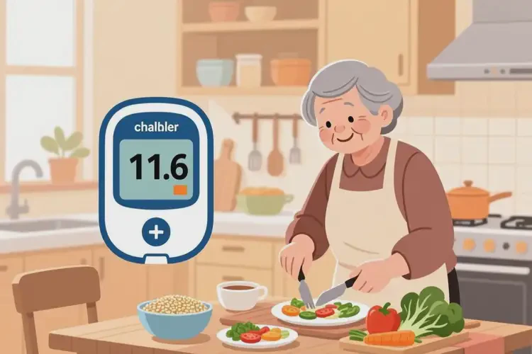 中老年人空腹血糖11点6意味着什么(图1)