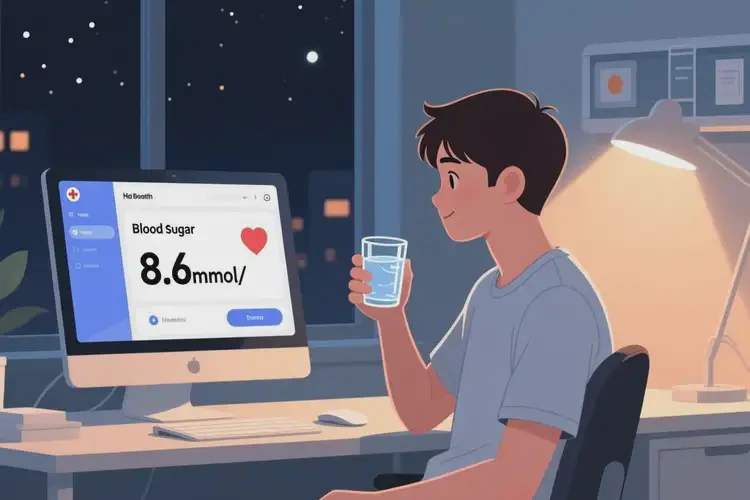 年輕人晚上血糖8點6是糖尿病嗎(圖4)