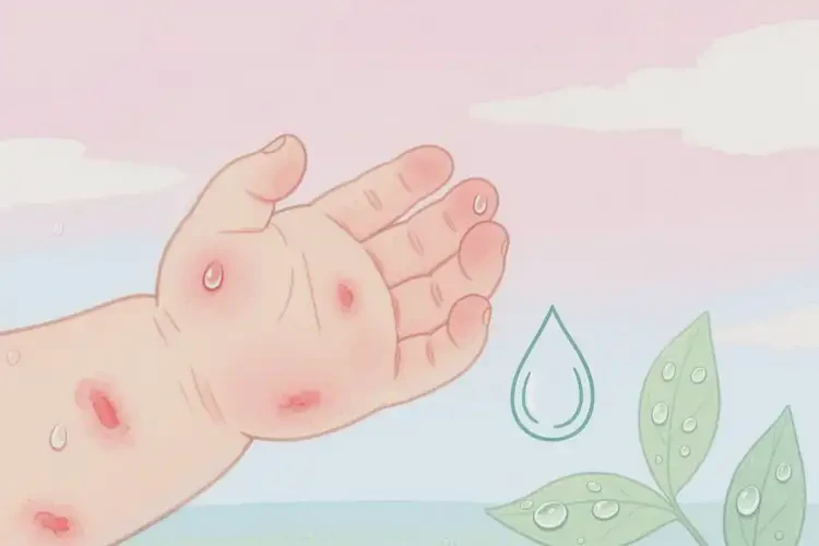 新生儿身上经常起湿疹可以彻底自愈吗(图1)