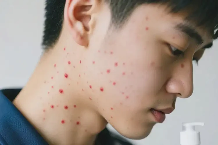 大學(xué)生脖子上偶爾長濕疹不管它會(huì)自己好嗎(圖1)